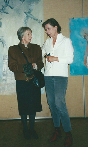 Künstlerin Helga Hartje, Ausstellung, Gäste, Kunst